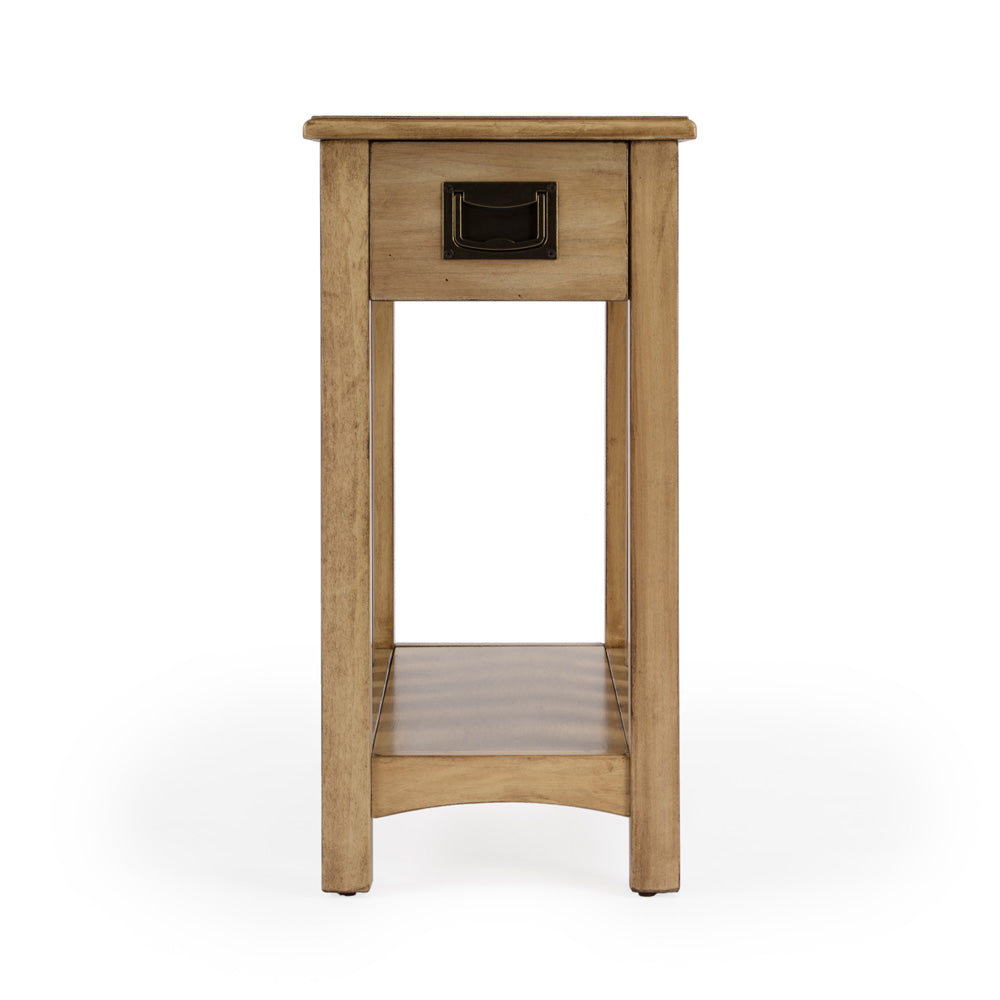 Butler Specialty Company - Larina Shaker One Drawer Side Table, Dark Brown - 5216424