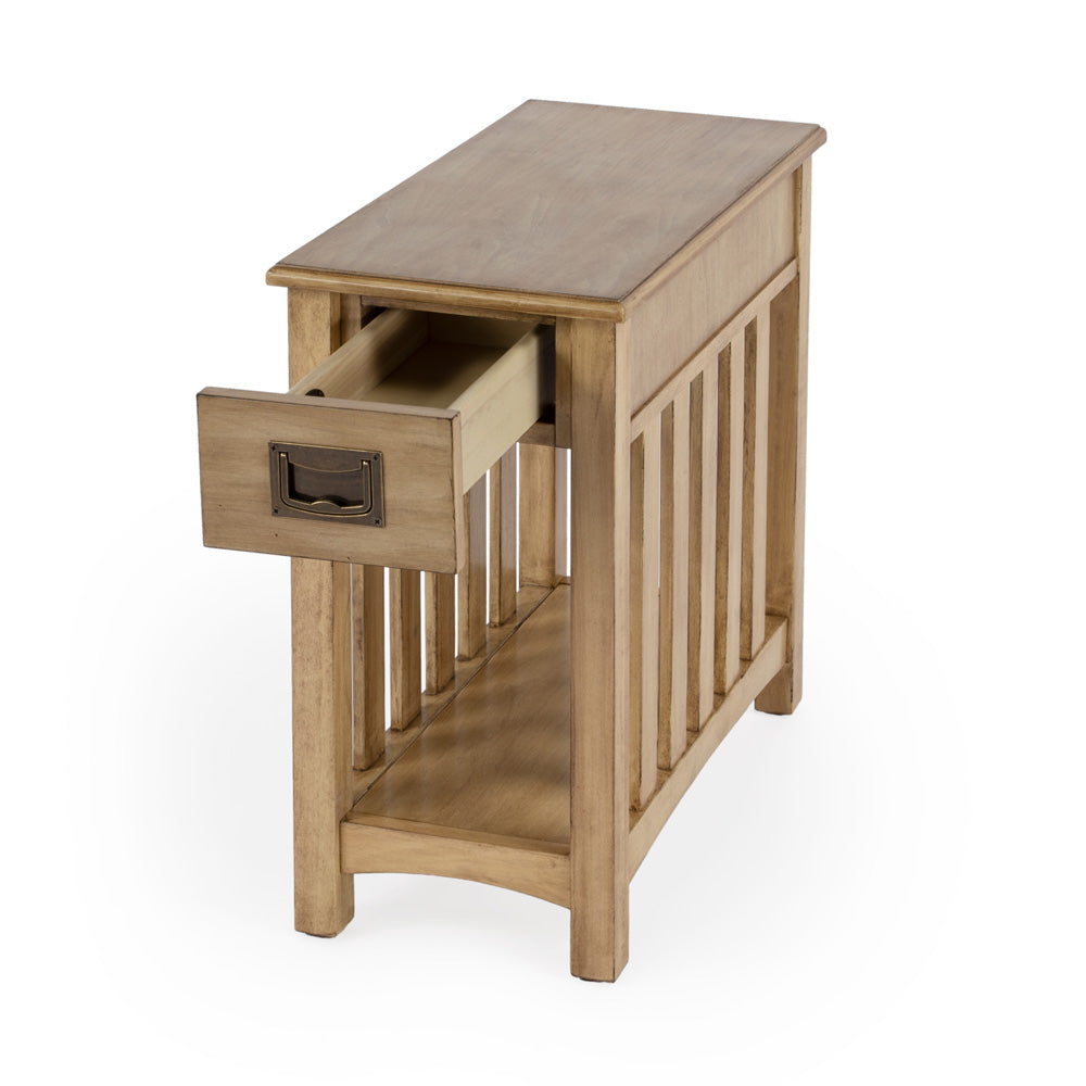 Butler Specialty Company - Larina Shaker One Drawer Side Table, Dark Brown - 5216424