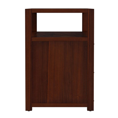 Butler Specialty Company - Lark 21 in. W Wood 2 Drawer Nightstand w Open Storage Shelf, Medium Brown - 5526489 View 3