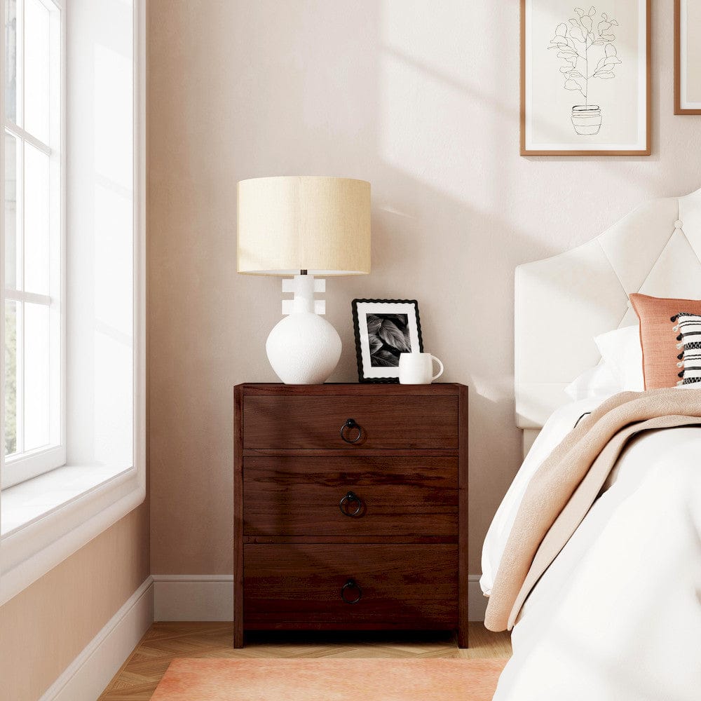 Butler Specialty Company - Lark 25 in. W Wood 3 Drawer Nightstand, Medium Brown - 5671489 view 6
