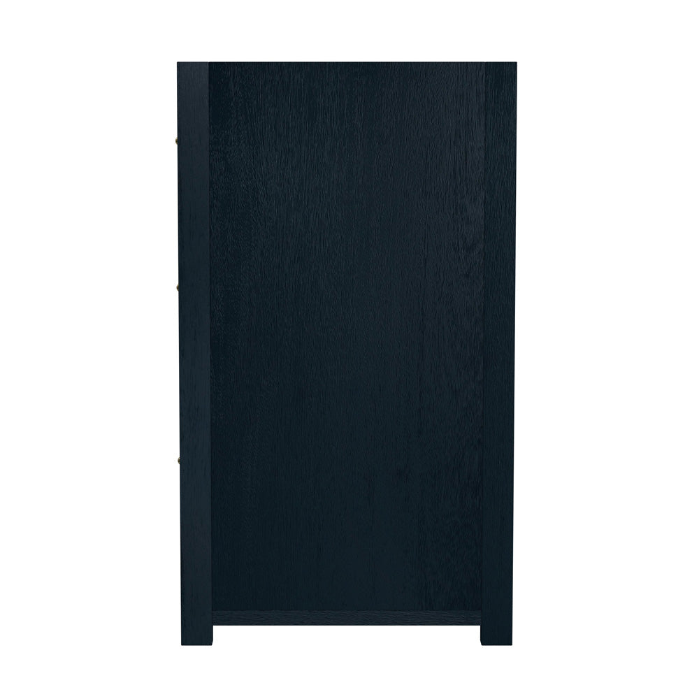 Butler Specialty Company - Lark 25 in. W Rectangular Wood 3 Drawer Nightstand, Navy Blue - 5671291