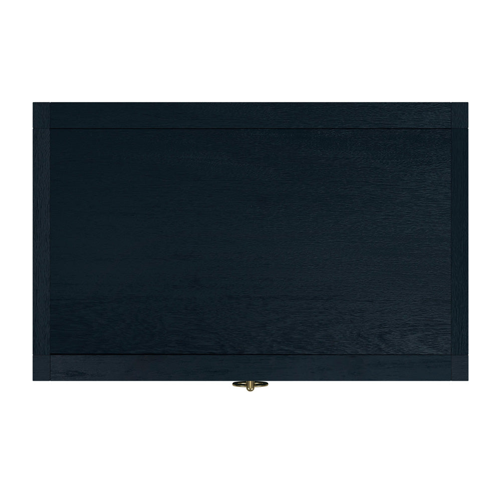 Butler Specialty Company - Lark 25 in. W Rectangular Wood 3 Drawer Nightstand, Navy Blue - 5671291