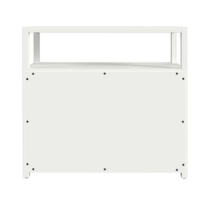 Butler Specialty Company - Lark 28 in. W Rectangular Wood 2 Drawer Nightstand, White - 5670304