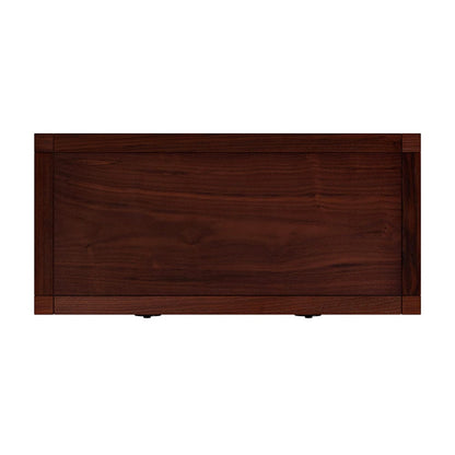 Butler Specialty Company - Lark 30 in W Rectangular Wood 1Drawer Nightstand w Lower Open Shelf, Medium Brown - 5675489 View 4