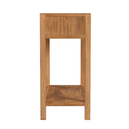 Butler Specialty Company - Lark 30 in. W Rectangular Wood 1 Drawer Nightstand, Light Brown - 5675312