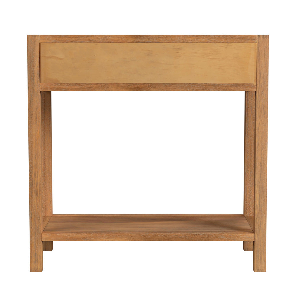 Butler Specialty Company - Lark 30 in. W Rectangular Wood 1 Drawer Nightstand, Light Brown - 5675312
