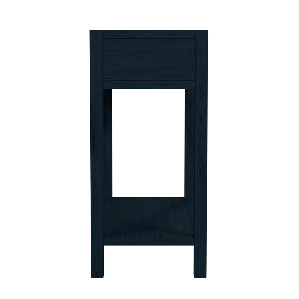 Butler Specialty Company - Lark 30 in. W Rectangular Wood 1 Drawer Nightstand, Navy Blue - 5675291
