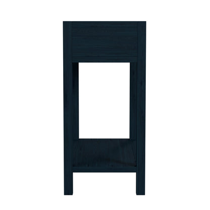 Butler Specialty Company - Lark 30 in. W Rectangular Wood 1 Drawer Nightstand, Navy Blue - 5675291