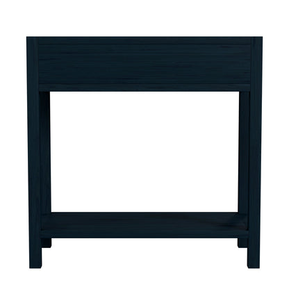 Butler Specialty Company - Lark 30 in. W Rectangular Wood 1 Drawer Nightstand, Navy Blue - 5675291