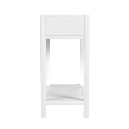 Butler Specialty Company - Lark 30 in. W Rectangular Wood 1 Drawer Nightstand, White - 5675304
