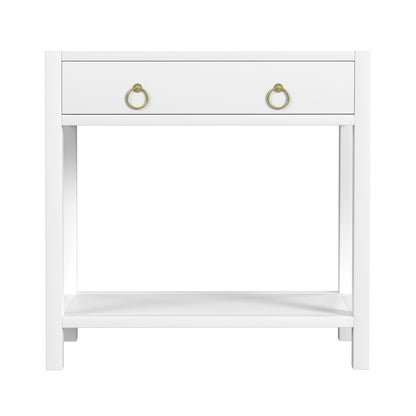Butler Specialty Company - Lark 30 in. W Rectangular Wood 1 Drawer Nightstand, White - 5675304