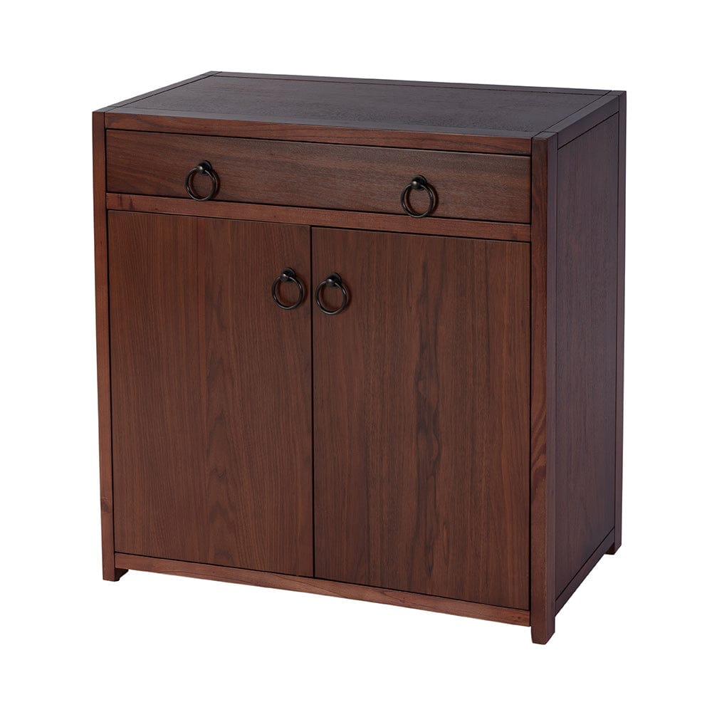 Butler Specialty Company - Lark 31 in. W Rectangular Wood Accent Storage Cabinet w 1 Drawer and 2 Doors, Medium Brown - 5673489 View 1