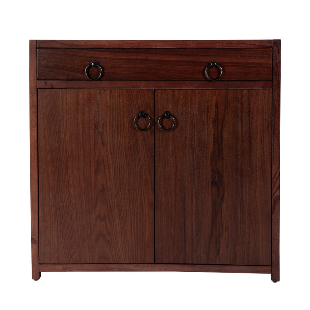 Butler Specialty Company - Lark 31 in. W Rectangular Wood Accent Storage Cabinet w 1 Drawer and 2 Doors, Medium Brown - 5673489 View 2