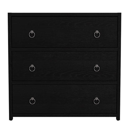 Butler Specialty Company - Lark 34 in. W Rectangular Wood 3 Drawer Dresser, Black - 5392432 View 2