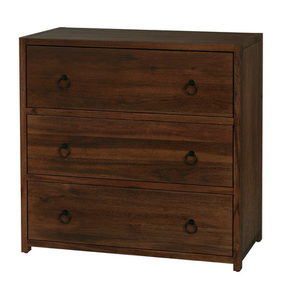 Butler Specialty Company - Lark 34 in. W Rectangular Wood 3 Drawer Dresser, Medium Brown - 5392489 view 1