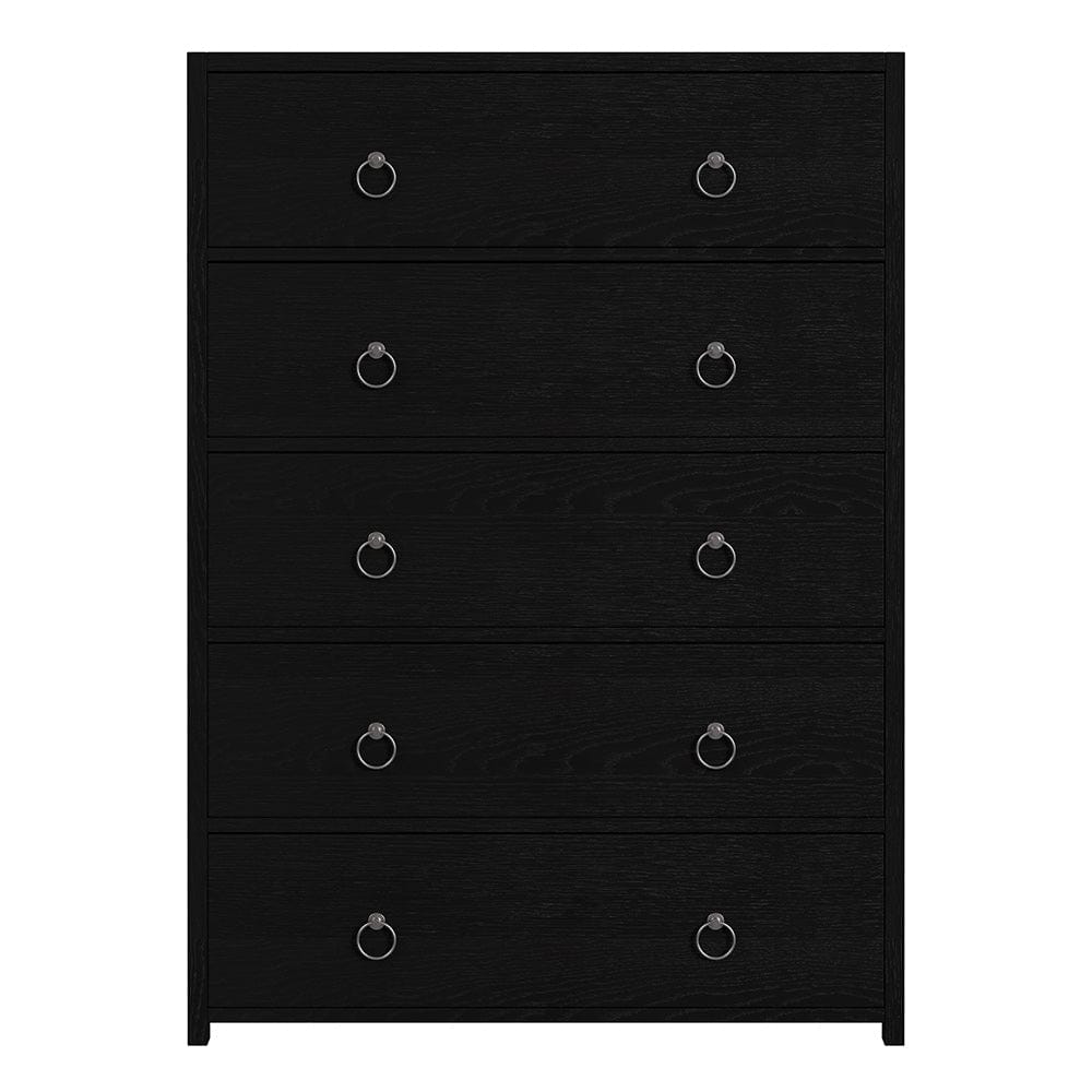 Butler Specialty Company - Lark 36 in. W Rectangular Wood 5 Drawer Dresser/Chest of Drawers, Black - 5672432 View 2