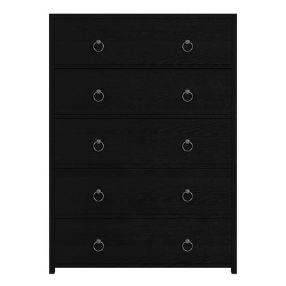 Butler Specialty Company - Lark 36 in. W Rectangular Wood 5 Drawer Dresser/Chest of Drawers, Black - 5672432 View 2
