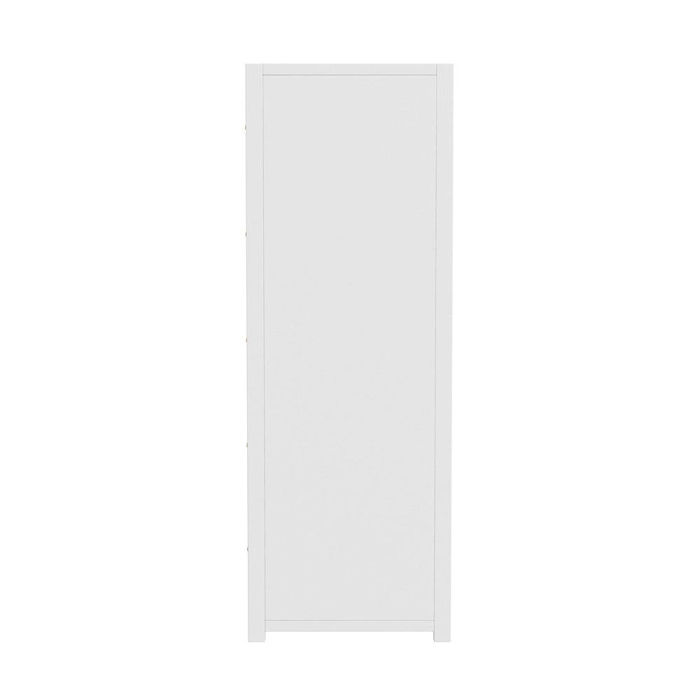 Butler Specialty Company - Lark 36 in. W Rectangular Wood 5 Drawer Dresser, White - 5672304