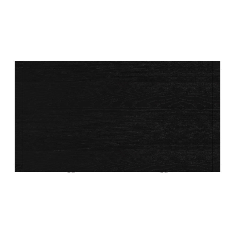 Butler Specialty Company - Lark 40 in. W Rectangular Wood 2 Drawer Writing Desk, Black - 5523432 View 4