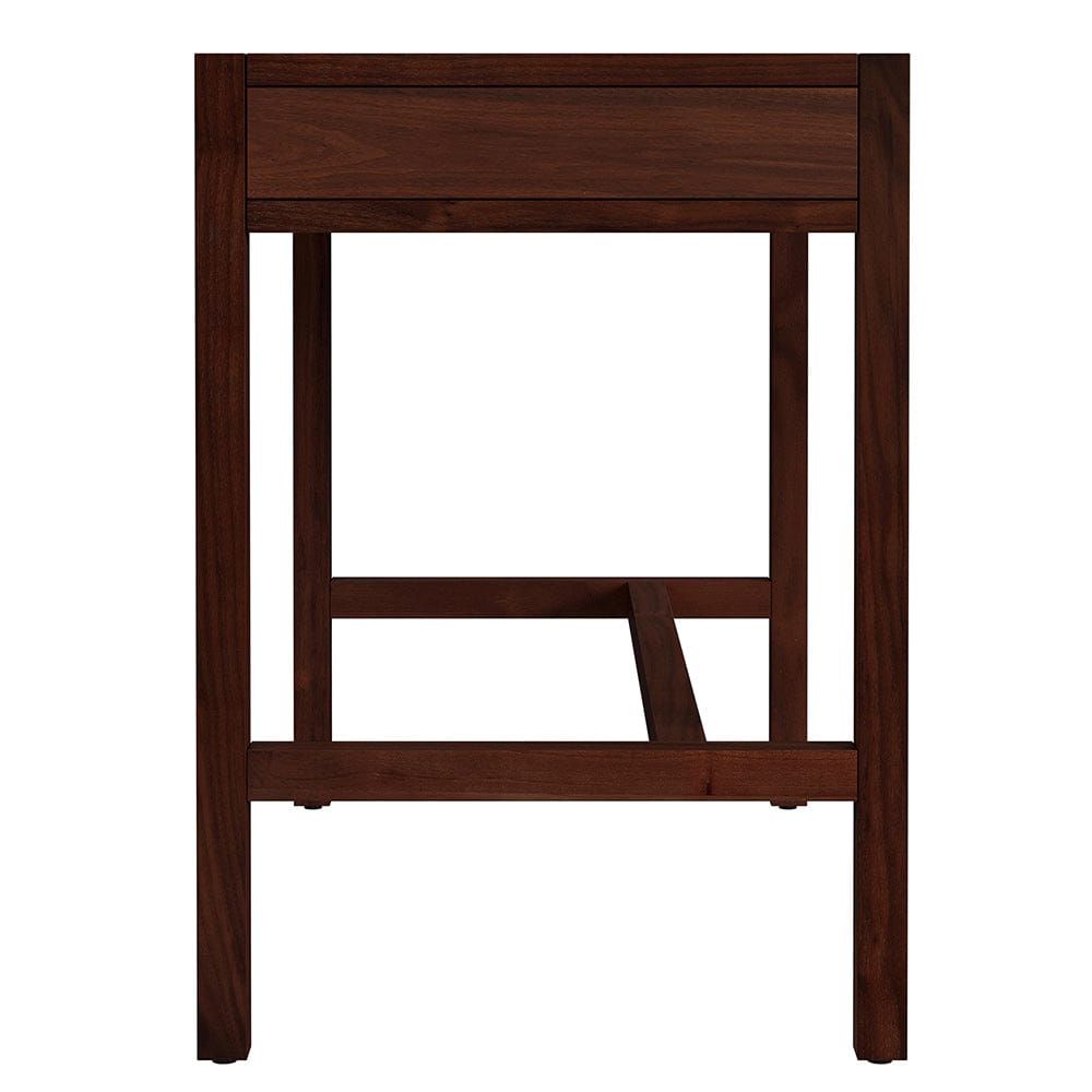 Butler Specialty Company - Lark 40 in. W Rectangular Wood 2 Drawer Writing Desk, Medium Brown - 5523489 View 3