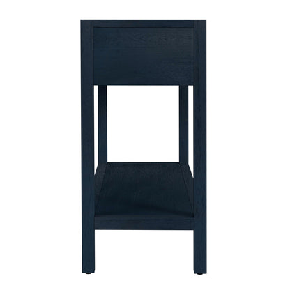 Butler Specialty Company - Lark 44 in. W Rectangular Wood 2 Drawer Console Table, Navy Blue - 5676291