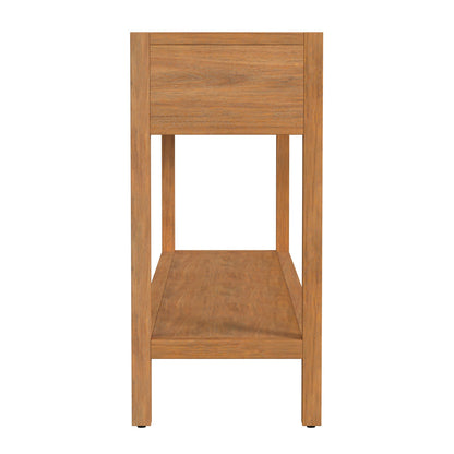 Butler Specialty Company - Lark 65 in. W Rectangular Wood 3 Drawer Console Table, Light Brown - 5701312