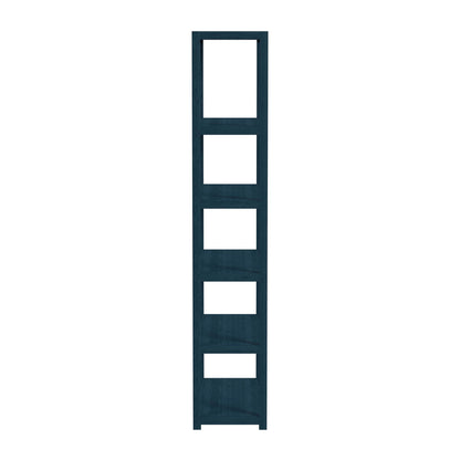 Butler Specialty Company - Lark 75 in. H x 30 in. W Wood 5 Tier Etagere Bookcase, Navy Blue - 5702291