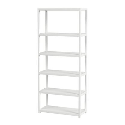 Butler Specialty Company - Lark 75 in. H x 30 in. W Wood 5 Tier Etagere Bookcase, White - 5702304