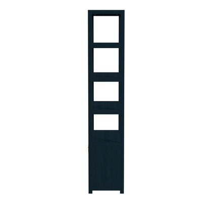 Butler Specialty Company - Lark 72 in. H x 32 in. W Wood 4 Tier Etagere Bookcase, Navy Blue - 5674291