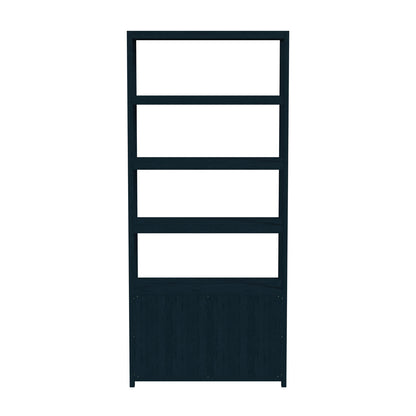 Butler Specialty Company - Lark 72 in. H x 32 in. W Wood 4 Tier Etagere Bookcase, Navy Blue - 5674291