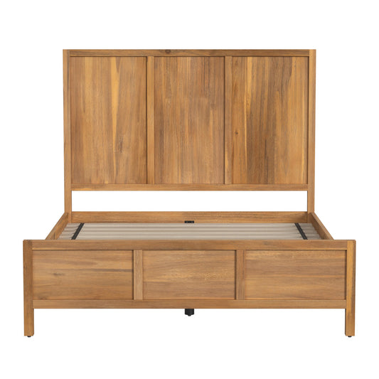 Butler Specialty Company - Lark Wood Queen Panel Bed, Light Brown - 5720312