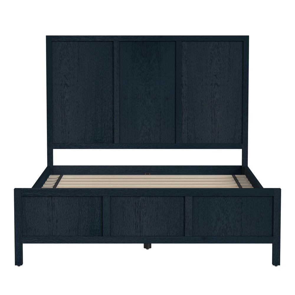 Butler Specialty Company - Lark Wood Queen Panel Bed, Navy Blue - 5720291_CLOSEOUT