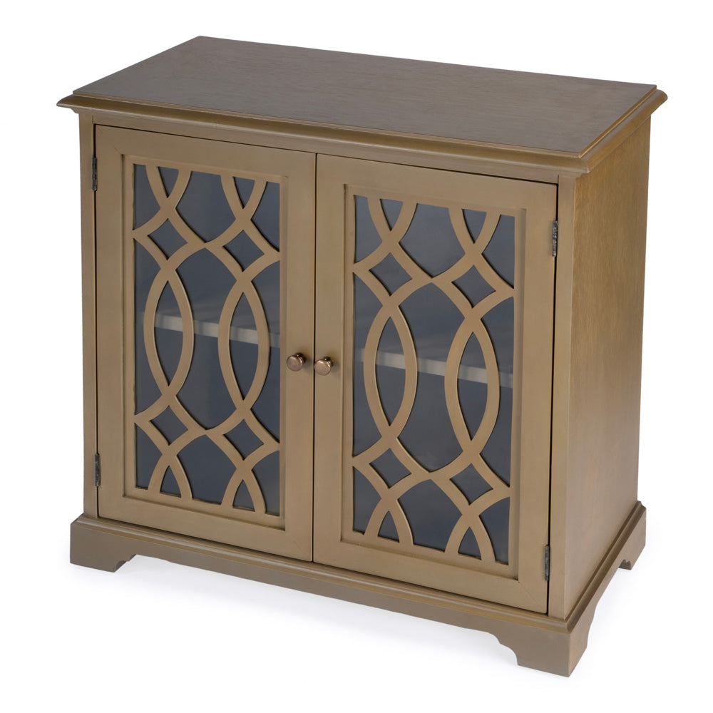 Butler Specialty Company - Lee 2 Door Cabinet, Light Brown - 5631251_CLOSEOUT