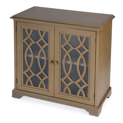 Butler Specialty Company - Lee 2 Door Cabinet, Light Brown - 5631251_CLOSEOUT