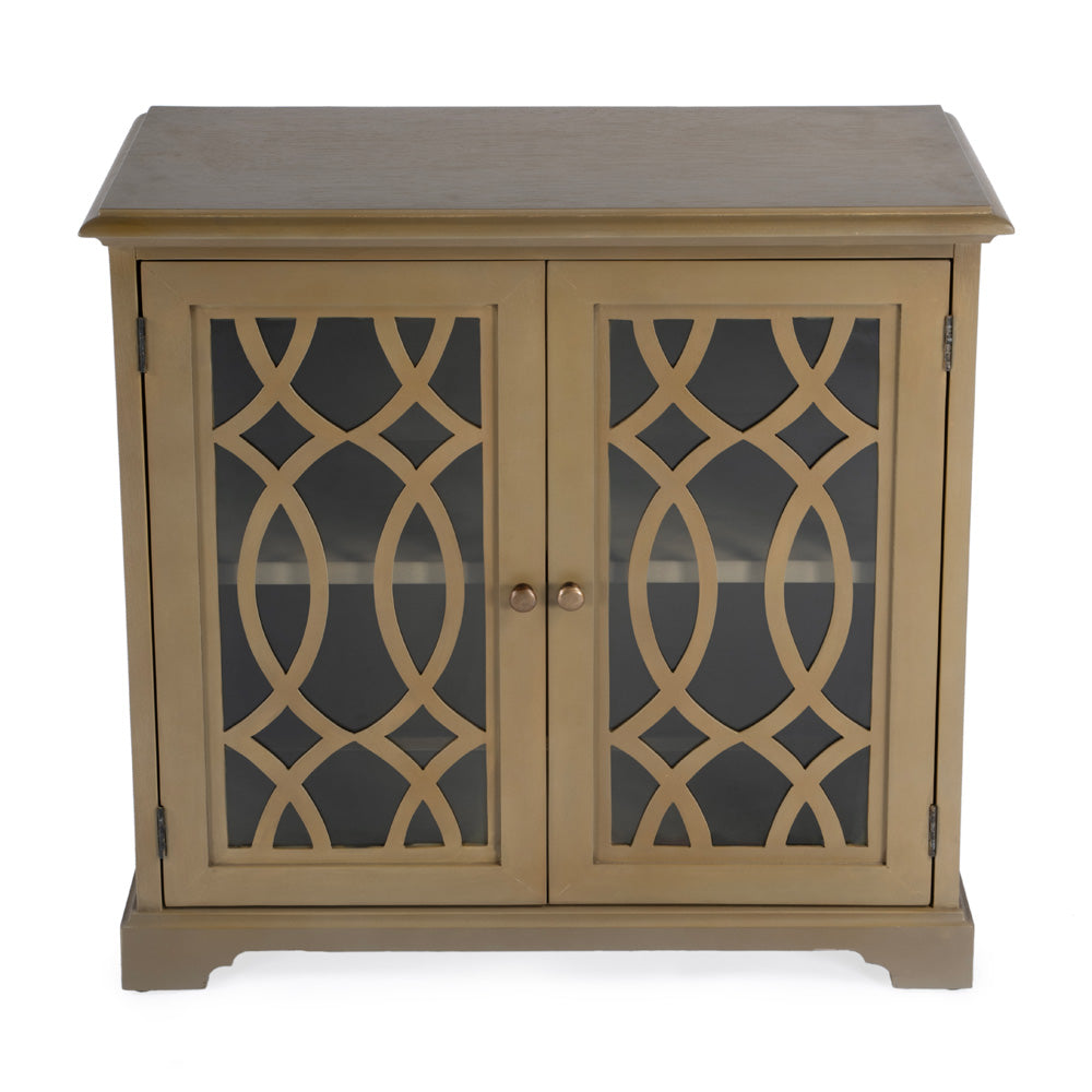 Butler Specialty Company - Lee 2 Door Cabinet, Light Brown - 5631251_CLOSEOUT