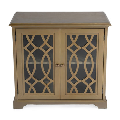 Butler Specialty Company - Lee 2 Door Cabinet, Light Brown - 5631251_CLOSEOUT