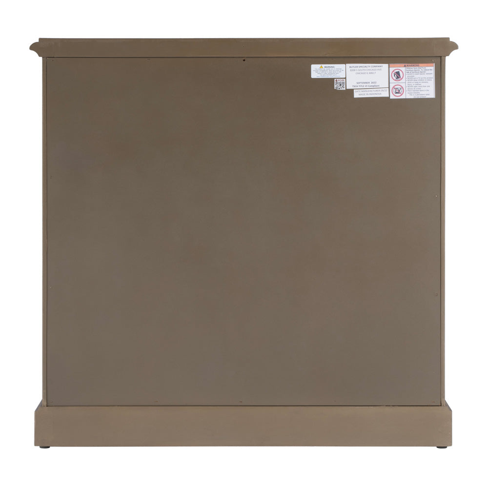 Butler Specialty Company - Lee 2 Door Cabinet, Light Brown - 5631251_CLOSEOUT