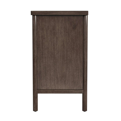 Butler Specialty Company - Lennon 34 in. W Rectangular 3 Drawer Wood Rounded Leg Dresser, Brown - 5754474