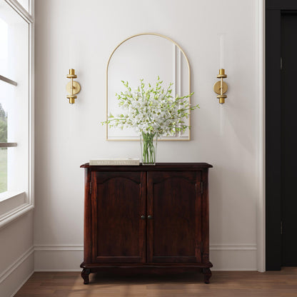 Butler Specialty Company - Leyden 36 in. W Wood European Accent Cabinet, Dark Brown - 1737024