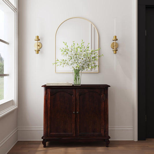 Butler Specialty Company - Leyden 36 in. W Wood European Accent Cabinet, Dark Brown - 1737024