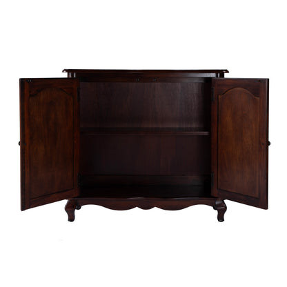 Butler Specialty Company - Leyden 36 in. W Wood European Accent Cabinet, Dark Brown - 1737024