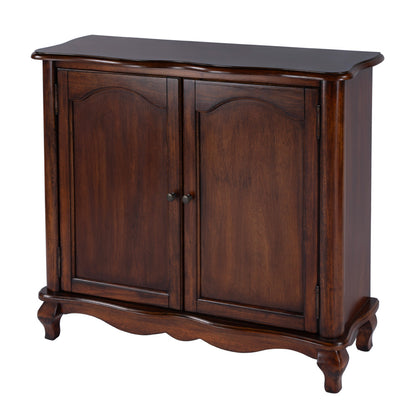 Butler Specialty Company - Leyden 36 in. W Wood European Accent Cabinet, Medium Brown - 1737011
