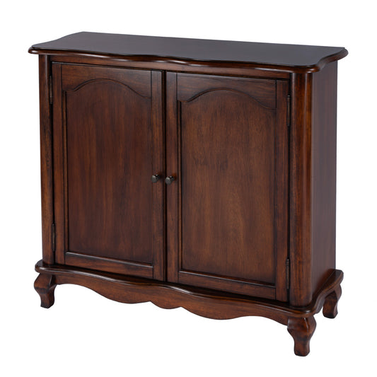 Butler Specialty Company - Leyden 36 in. W Wood European Accent Cabinet, Medium Brown - 1737011