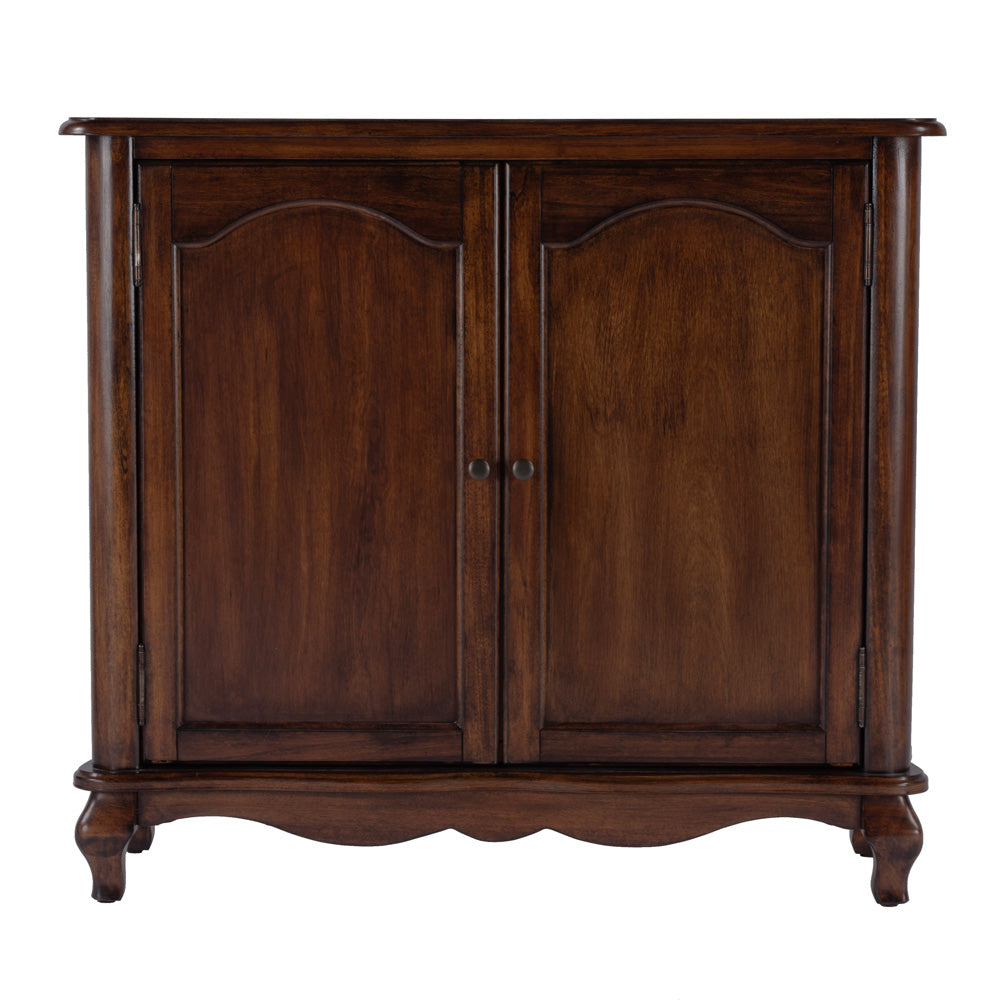 Butler Specialty Company - Leyden 36 in. W Wood European Accent Cabinet, Medium Brown - 1737011