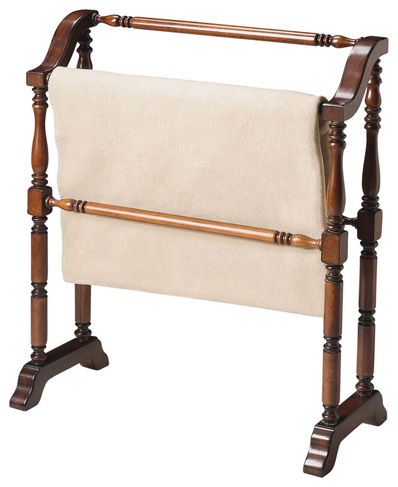 Butler Specialty Company - Lillian Blanket Stand, Dark Brown - 5020024