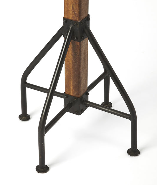 Butler Specialty Company - Logan Square 74 in. H Rustic Metal & Wood Costumer/Coat Tree, Multi-Color - 2059120