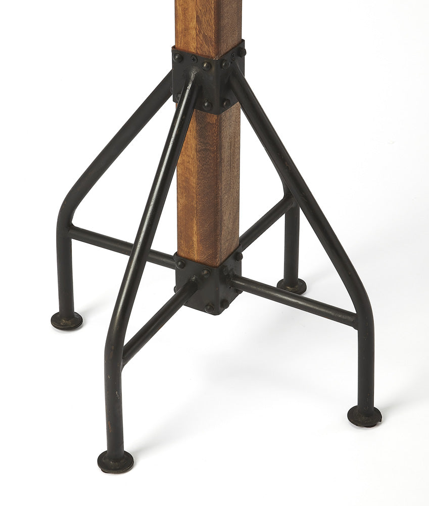 Butler Specialty Company - Logan Square 74 in. H Rustic Metal & Wood Costumer/Coat Tree, Multi-Color - 2059120