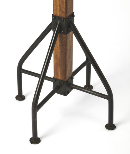 Butler Specialty Company - Logan Square 74 in. H Rustic Metal & Wood Costumer/Coat Tree, Multi-Color - 2059120