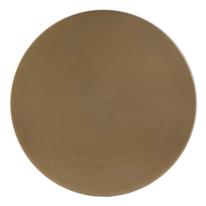 Butler Specialty Company - Mario 10 in. W Round All Metal Pedestal Base End Table  - Antique Gold - 5931226 view 3