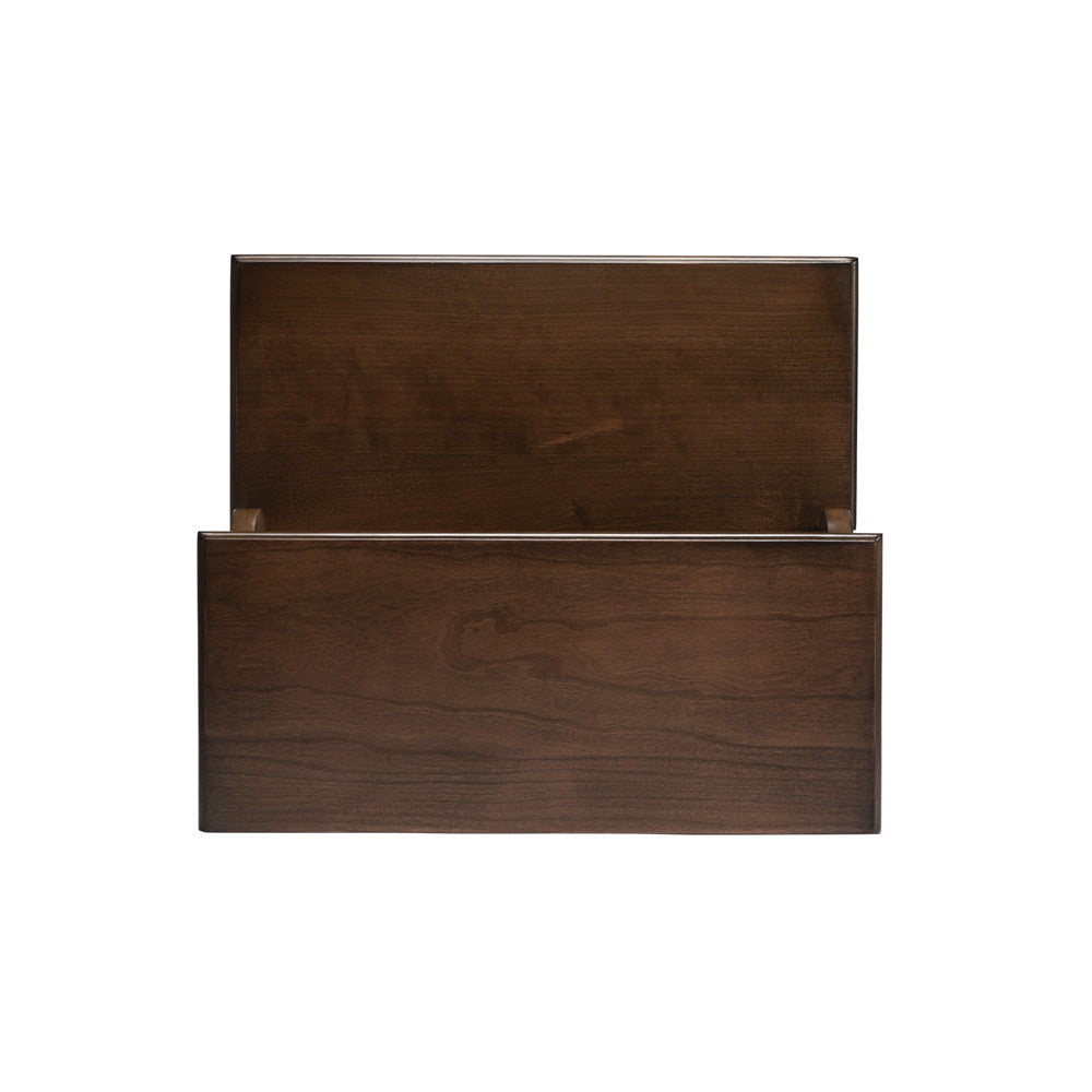 Butler Specialty Company - Melrose 15 in. H x 18 in. W 2 Step Wood Stool, Darker Brown - 1922245